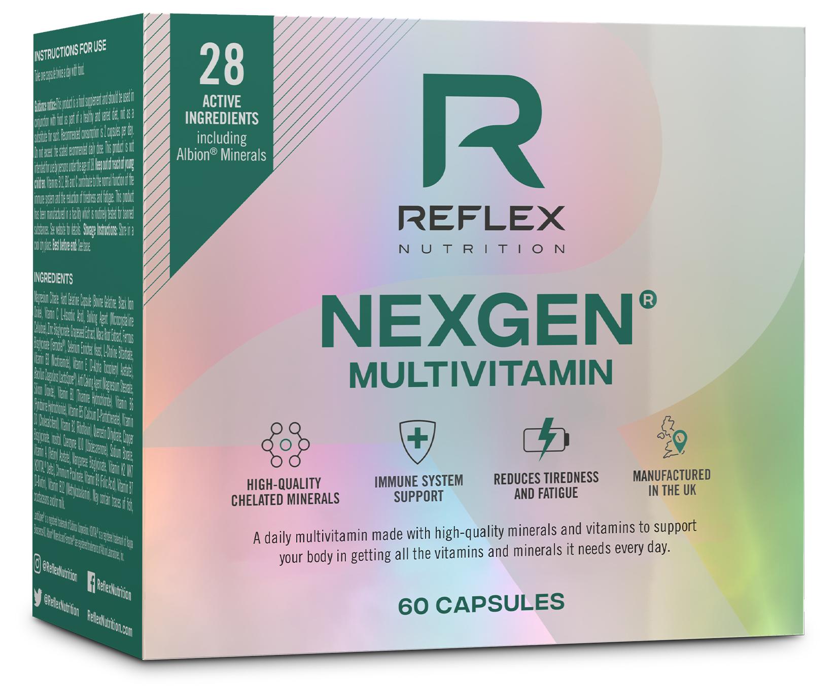 Reflex Nexgen Sports Multivitamin (60 Capsules)