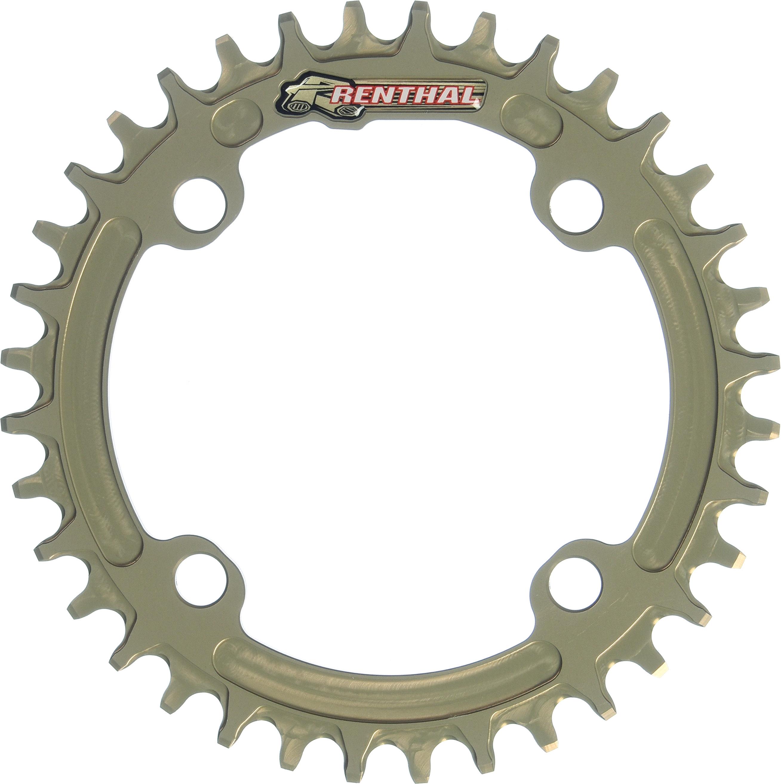 Renthal 1xr Narrow Wide Chainring - Gold