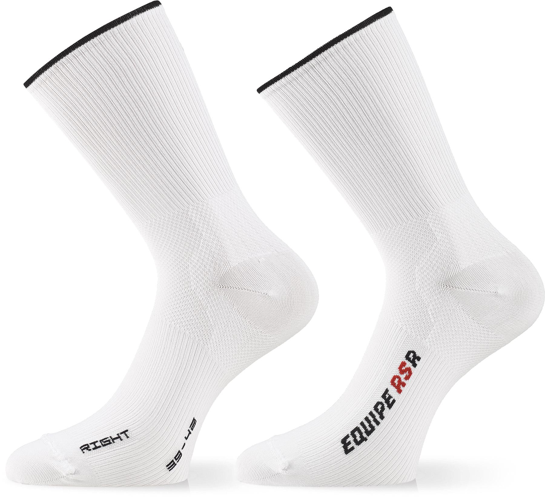 Assos Rsr Cycling Socks - Holy White