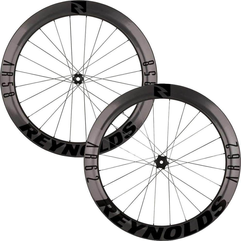 Reynolds Ar 58/62 Carbon Disc Road Wheelset - Black