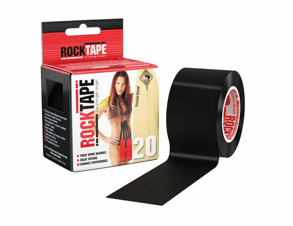 Rocktape H2o 2 Tape (5m Roll) - Black