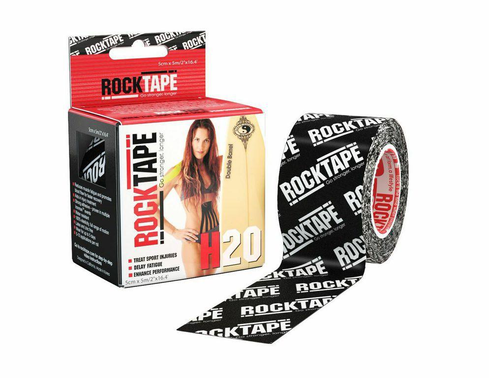Rocktape H2o 2 Tape (5m Roll) - Black Logo
