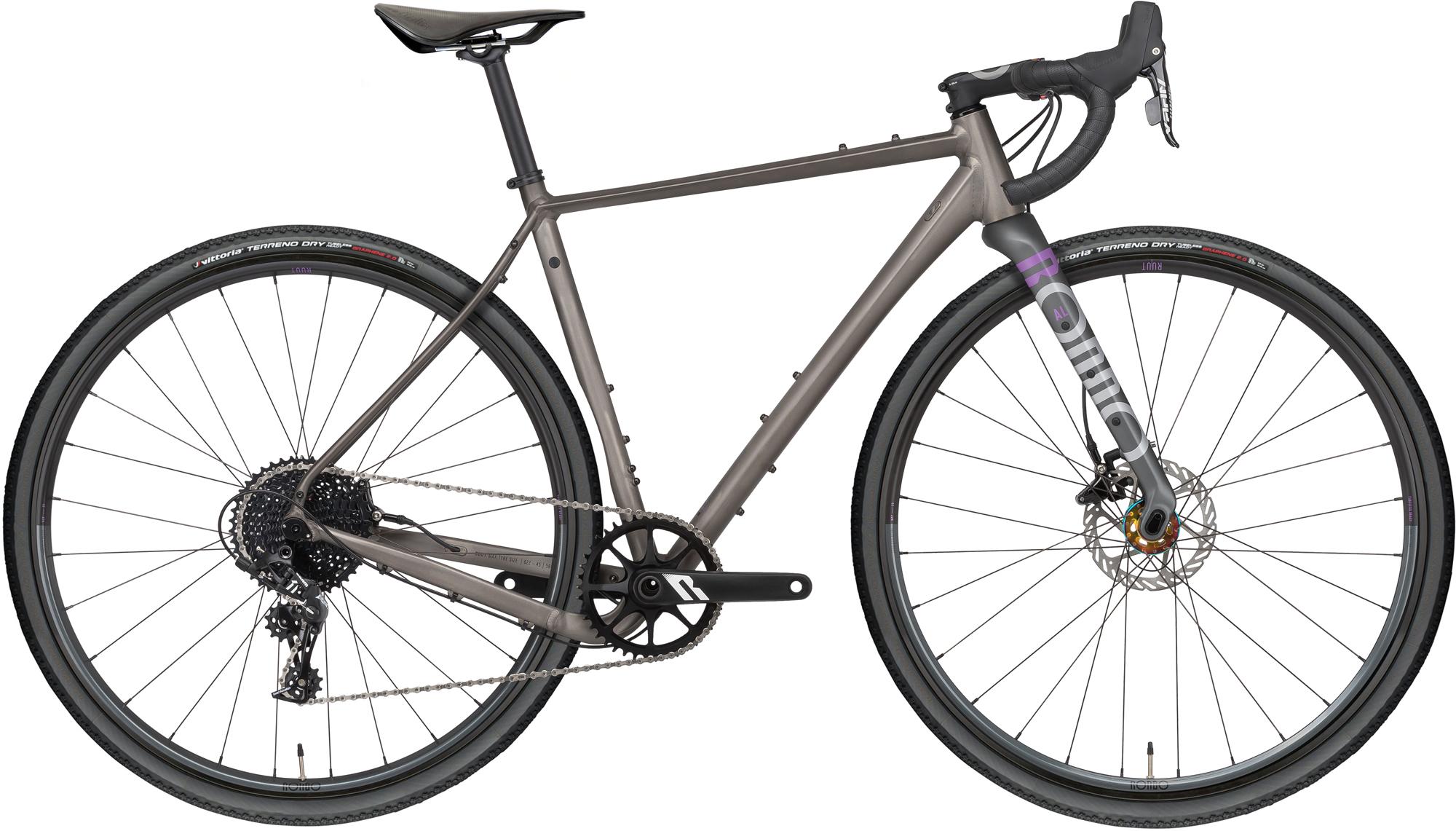 Rondo Ruut Al 1 Gravel Bike (2022) - Raw/grey