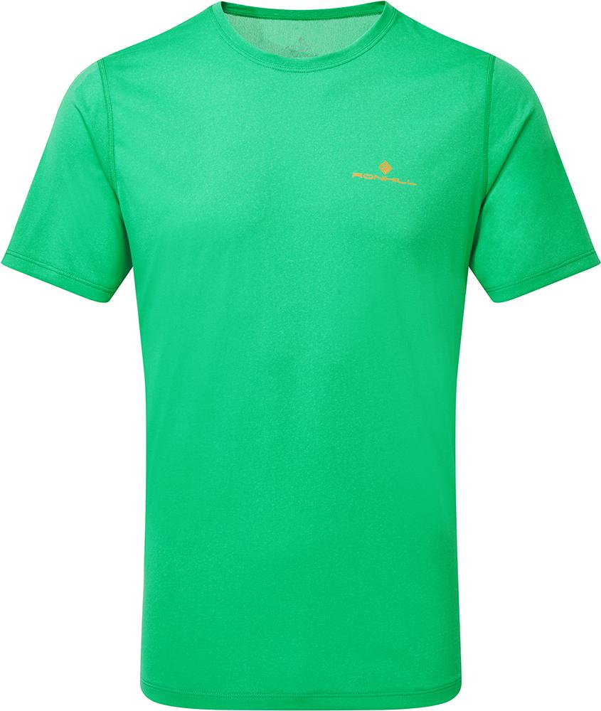 Ronhill Core Short Sleeve Tee - Bright Green/spice