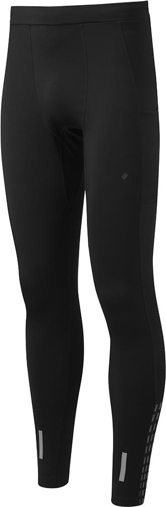 Ronhill Tech Afterhours Tights - Black/charcoal/reflect
