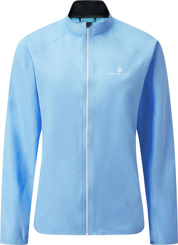 Ronhill Womens Core Running Jacket - Cornflower Blue/bright White
