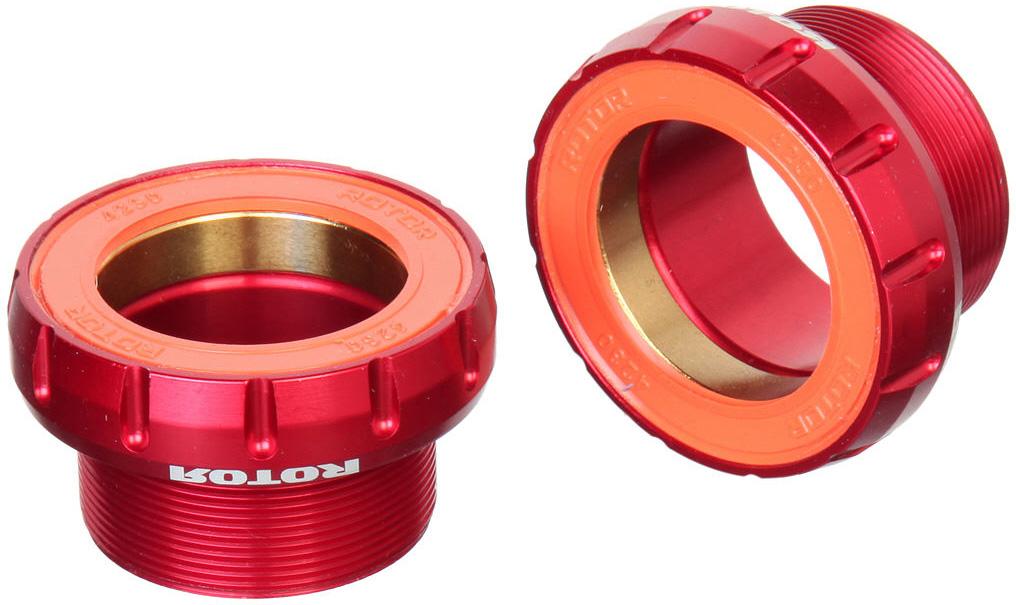 Rotor Bottom Bracket Cups (ceramic) - Red