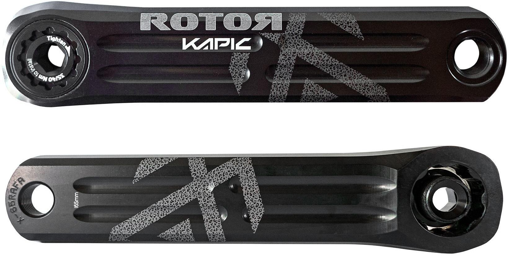 Rotor Kapic Crank Arms - Black