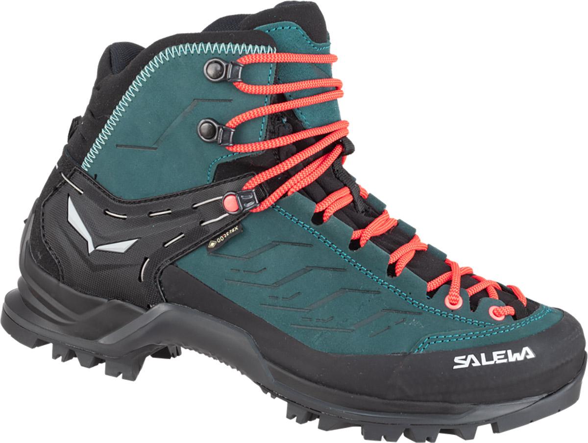 Salewa Womens Mountain Trainer Mid Gore-tex Hiking Shoes - Atlantic Deep/ombre Blue