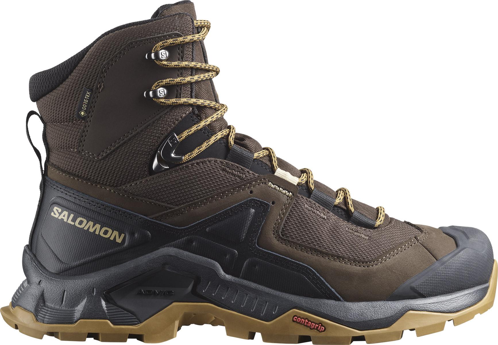 Salomon Quest Element Gore-tex Hiking Boots - Delicioso/black/dull Gold