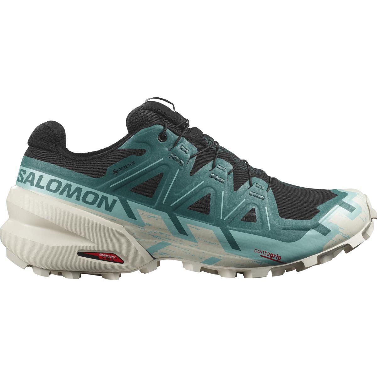 Salomon Speedcross 6 Gore-tex Trail Shoes - Black/harbor Blue