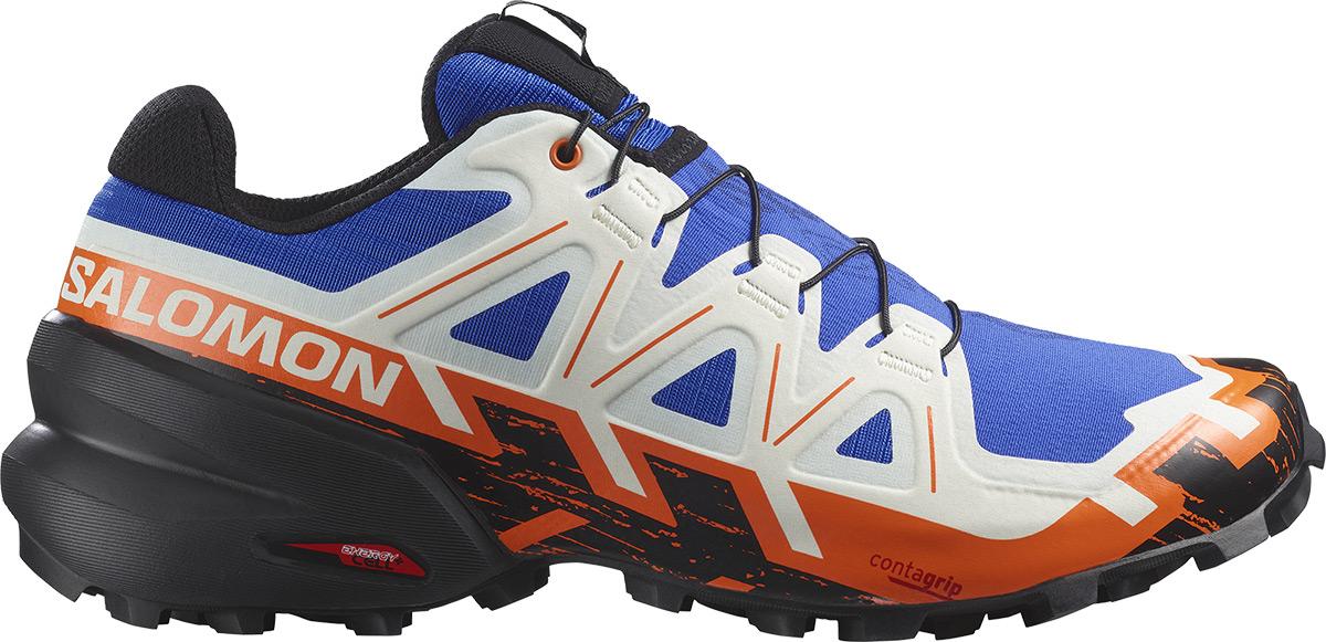 Salomon Speedcross 6 Trail Shoes - Lapis/black/scarlet