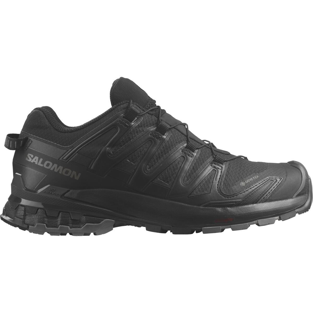 Salomon Womens Xa Pro 3d V9 Gore-tex Trail Running Shoes - Black/phantom/pewter