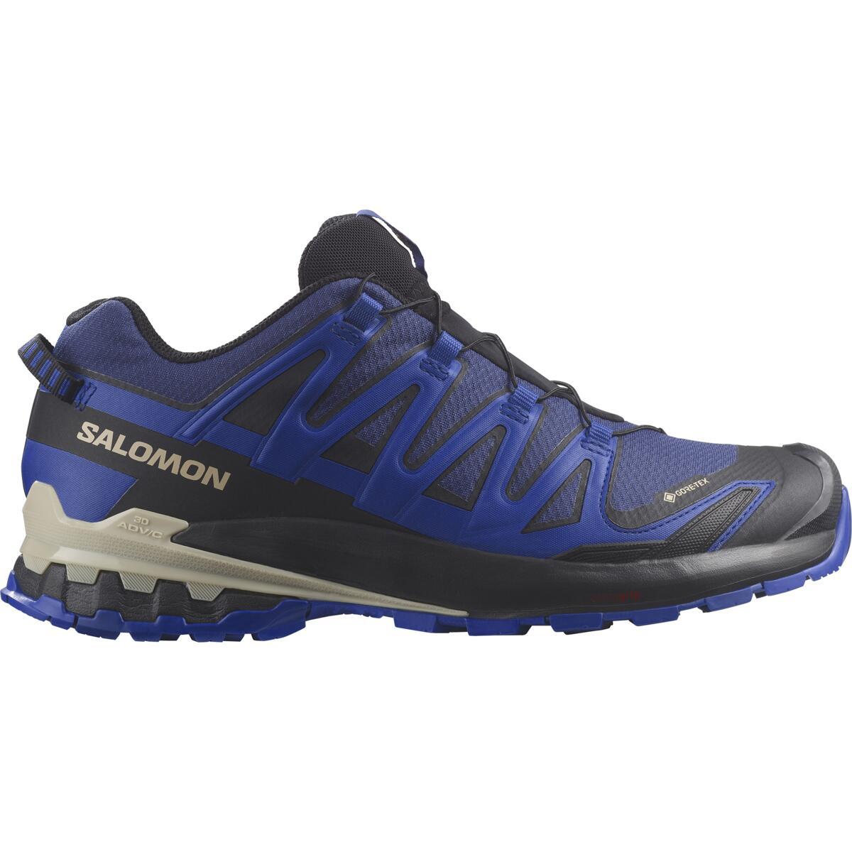 Salomon Xa Pro 3d V9 Gore-tex Trail Running Shoes - Blue Print/surf The Web/lapis Blue