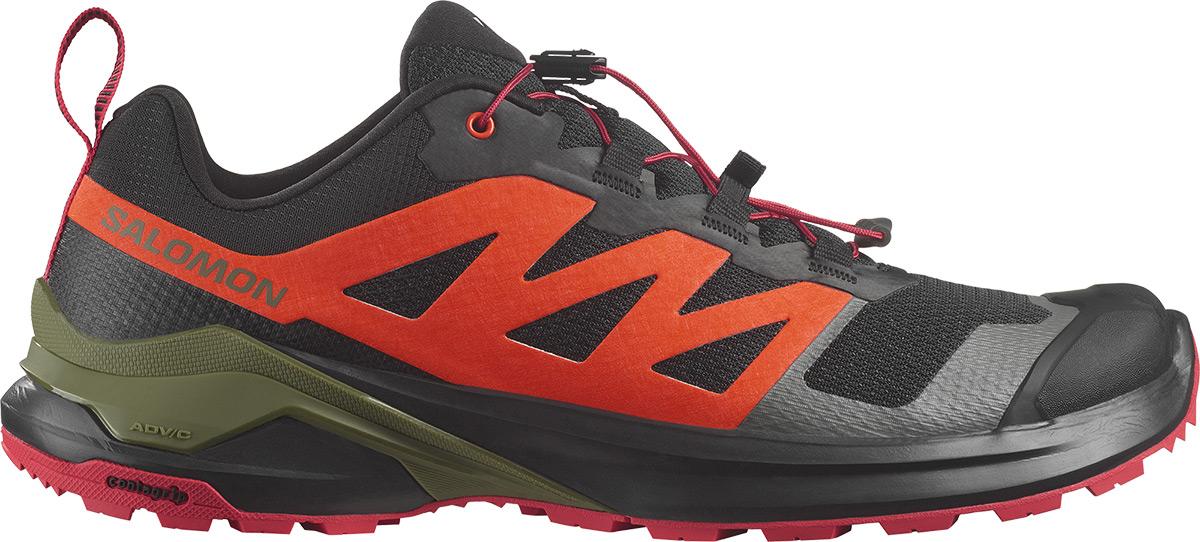 Salomon X-adventure Trail Shoes - Black/fiery Red/olive Night