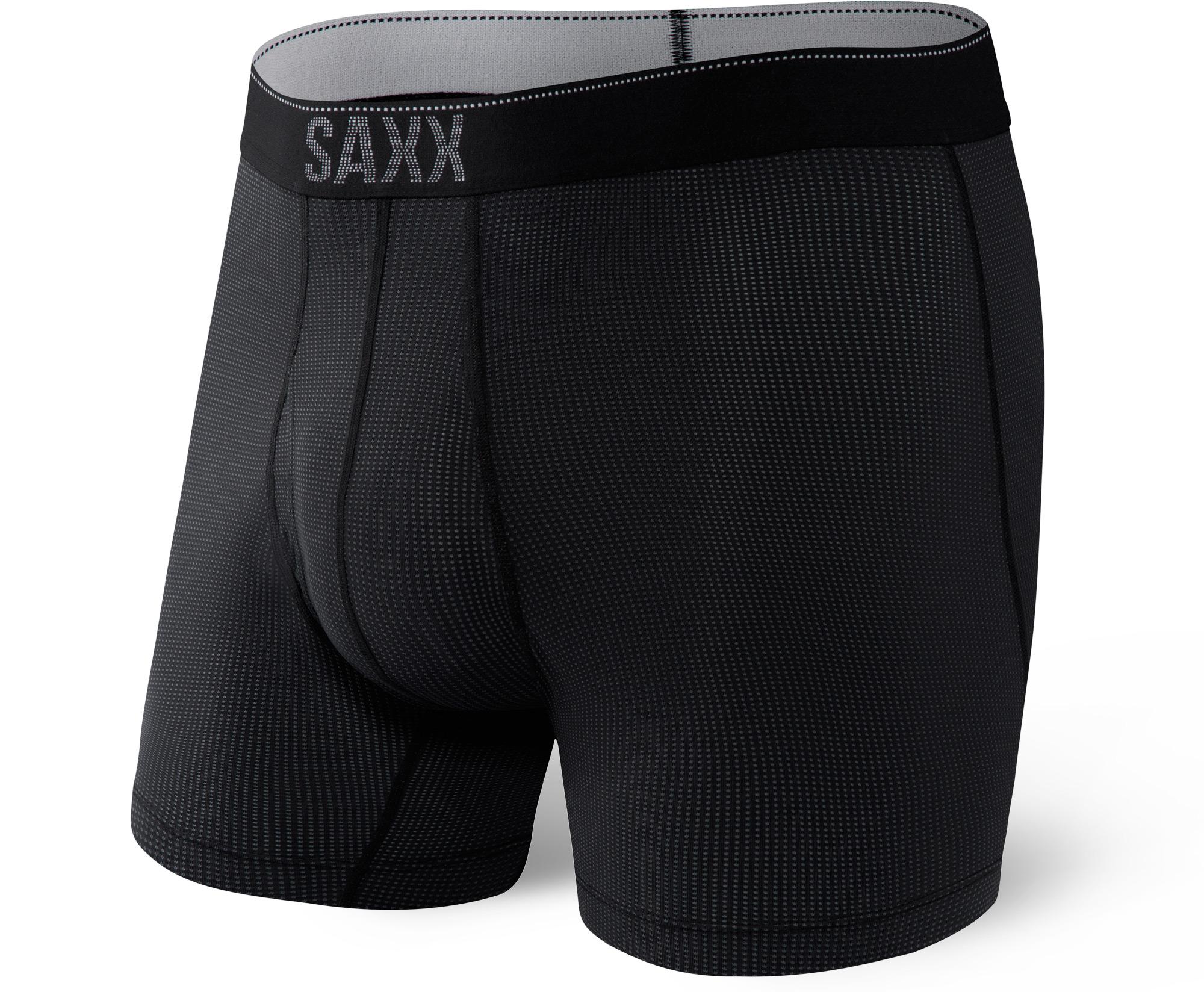 Saxx Quest Boxer Brief Fly - Black Ii