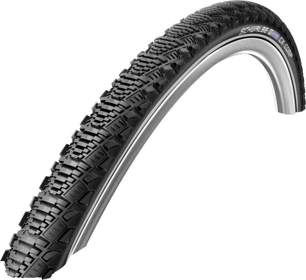 Schwalbe Cx Comp Cyclocross Tyre - Black/reflex