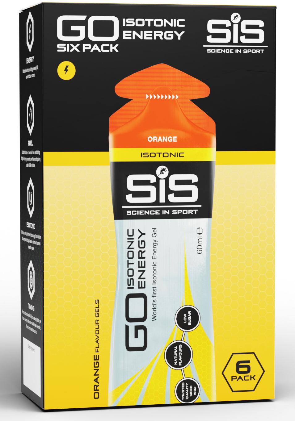 Science In Sport Go Isotonic Gel (6 X 60ml)