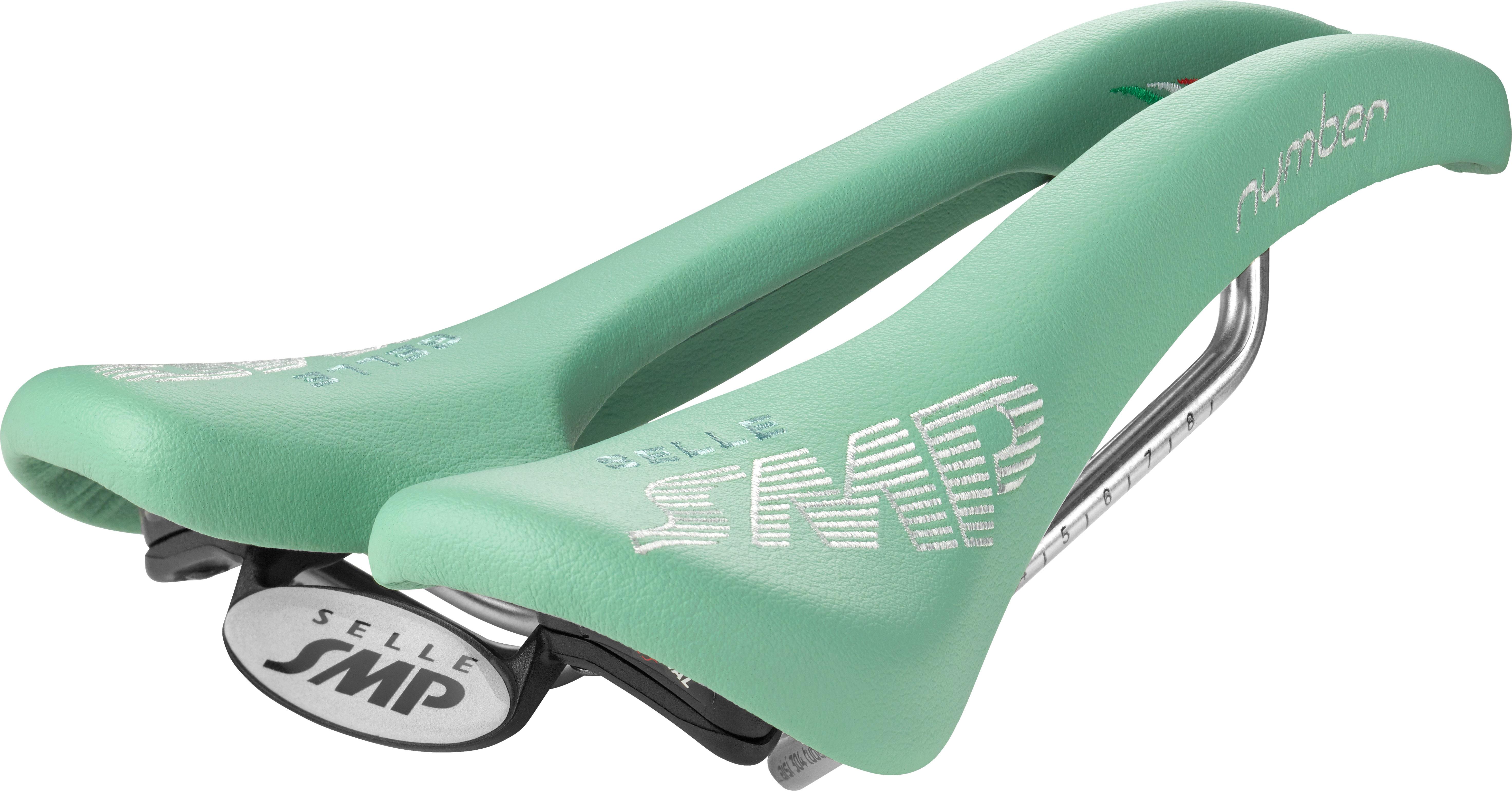Selle Smp Nymber Saddle - Bianchi Green