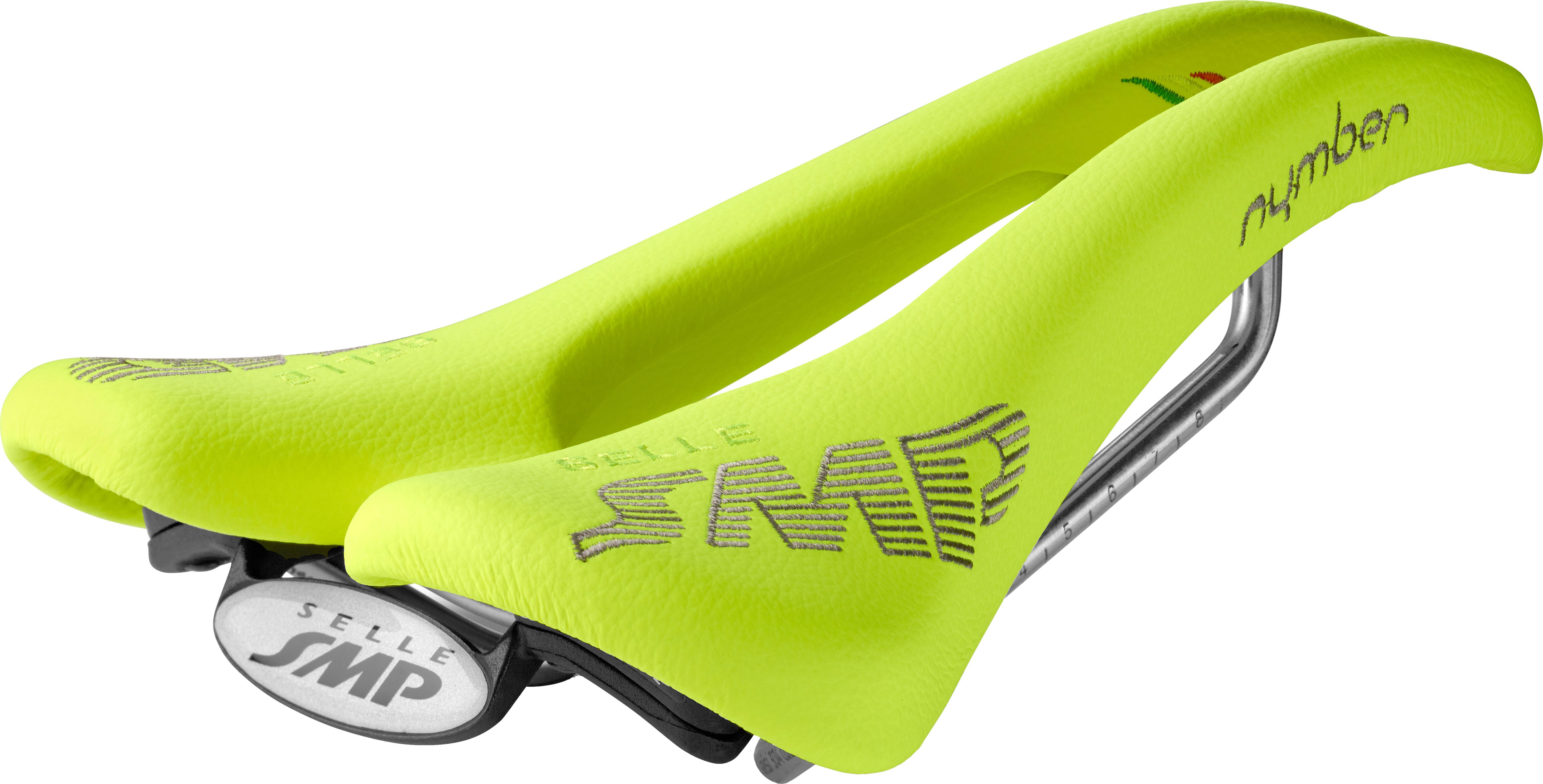 Selle Smp Nymber Saddle - Fluo Yellow
