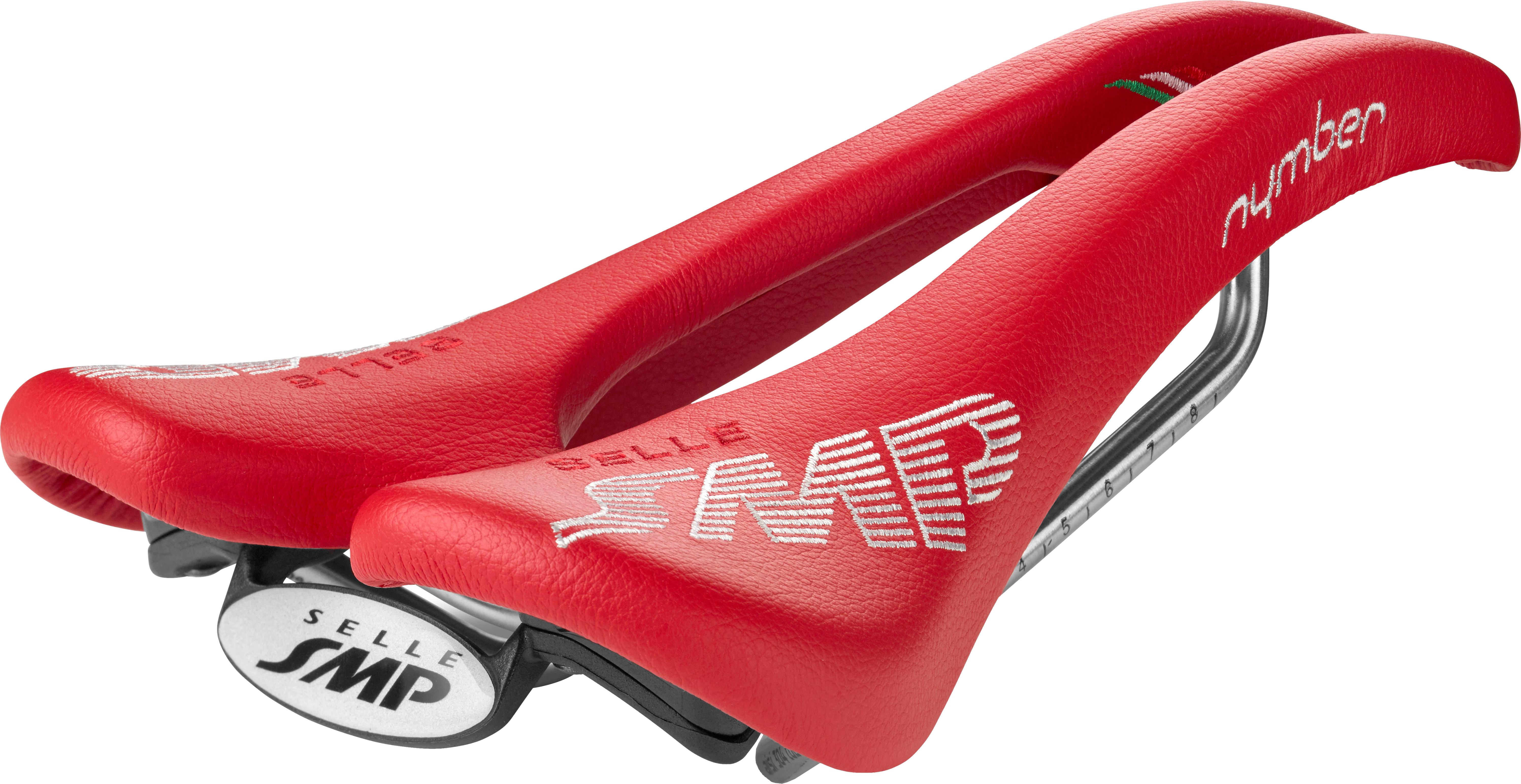Selle Smp Nymber Saddle - Red