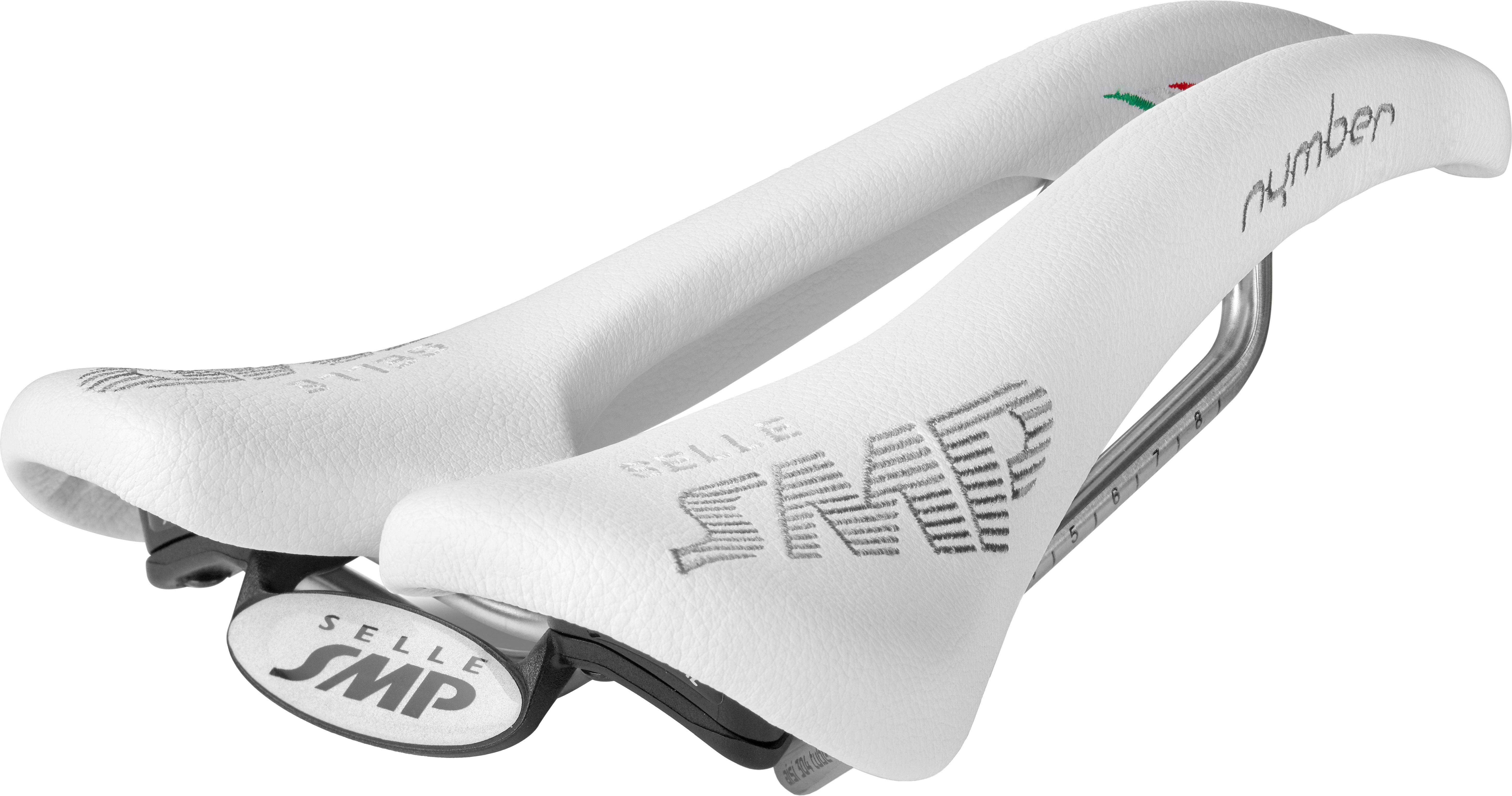 Selle Smp Nymber Saddle - White