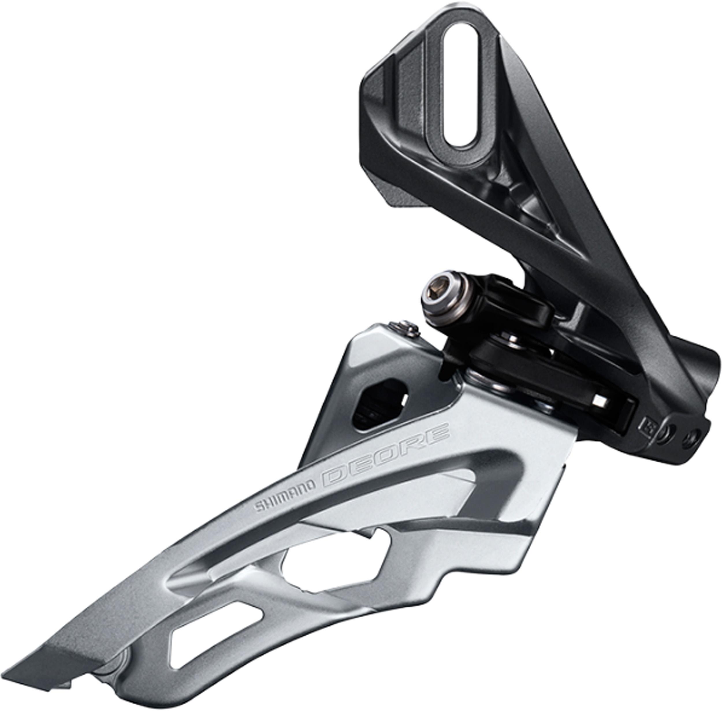 Shimano Deore M6000 Direct Mount 3x10 Front Mech - Black/silver