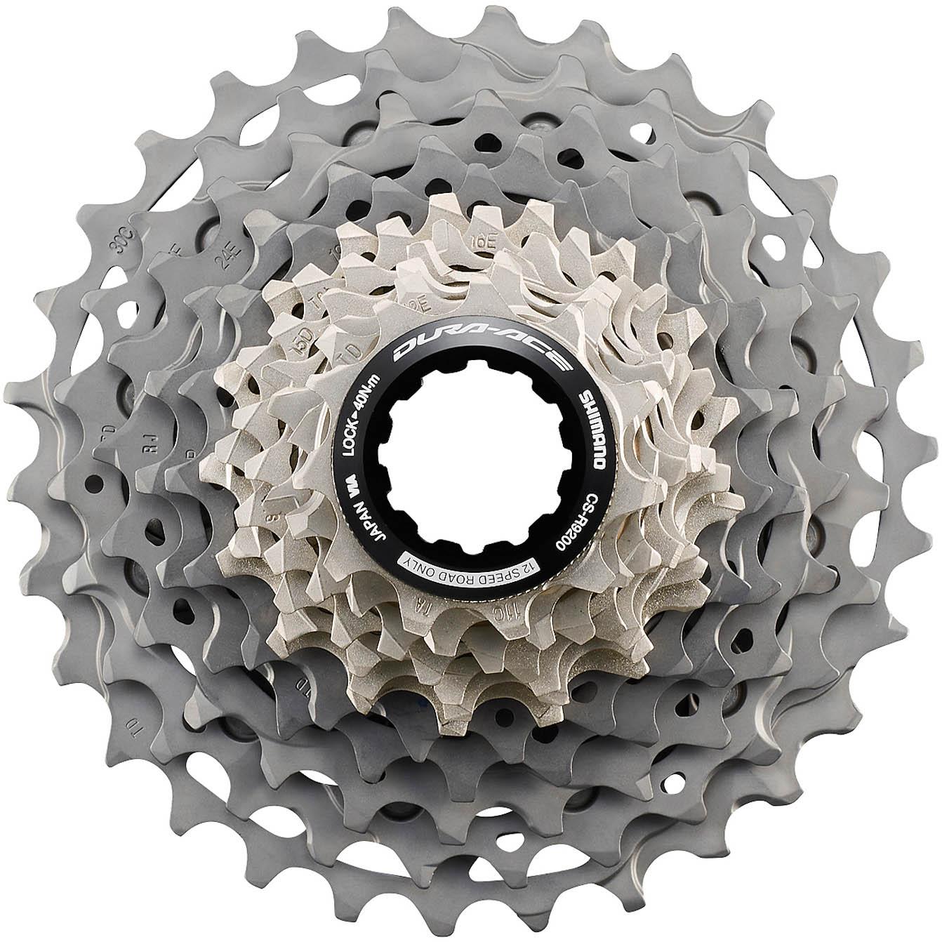 Shimano Dura-ace R9200 12 Speed Cassette - Silver
