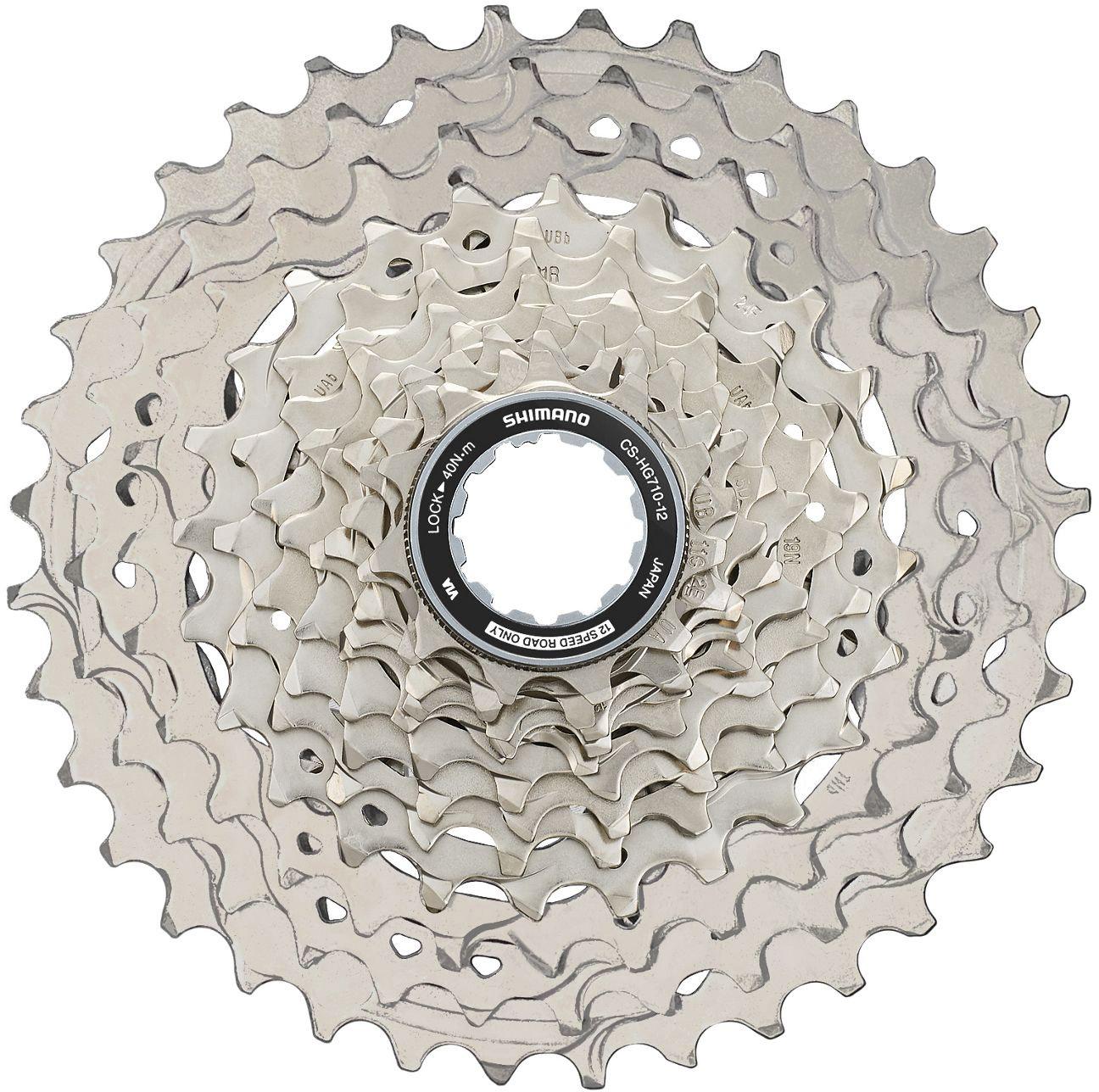 Shimano Hg710 12 Speed Cassette - Silver