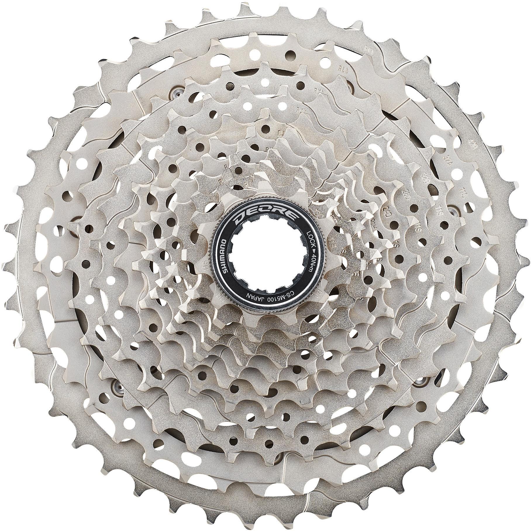 Shimano M5100 Deore 11 Speed Cassette - Silver