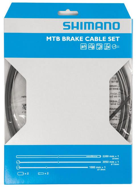 Shimano Mtb Brake Cable Set - Black