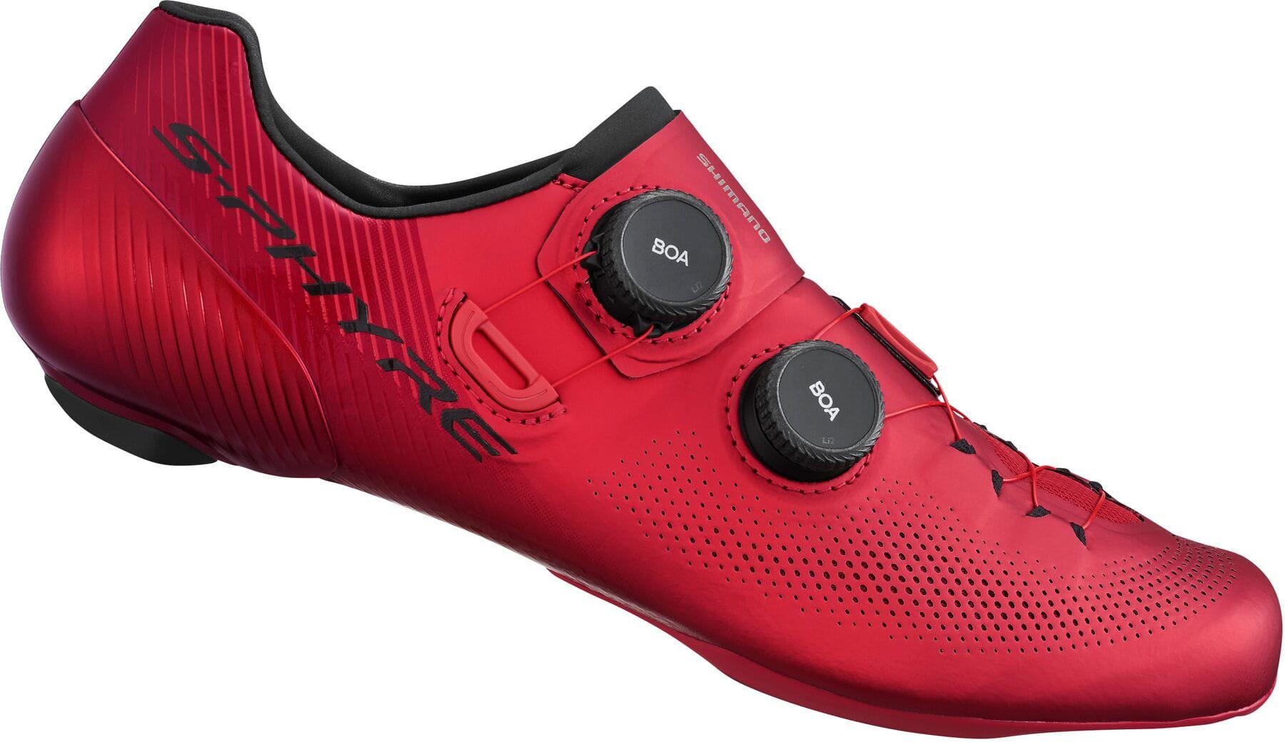 Shimano Rc9 Spd-sl S-phyre Road Shoes (rc903) - Red
