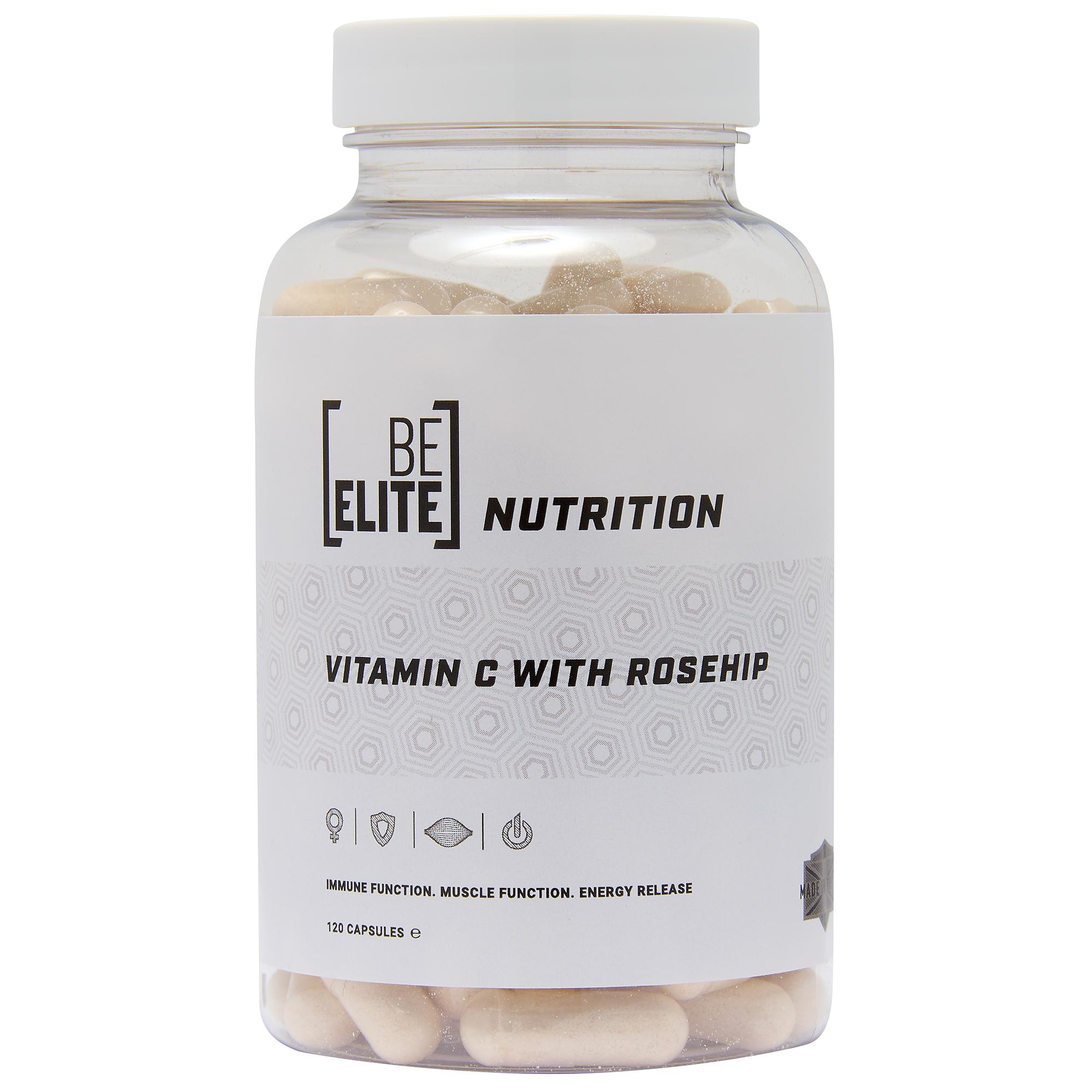 Beelite Vitamin C 500mg With Rosehip  (120 Capsules)