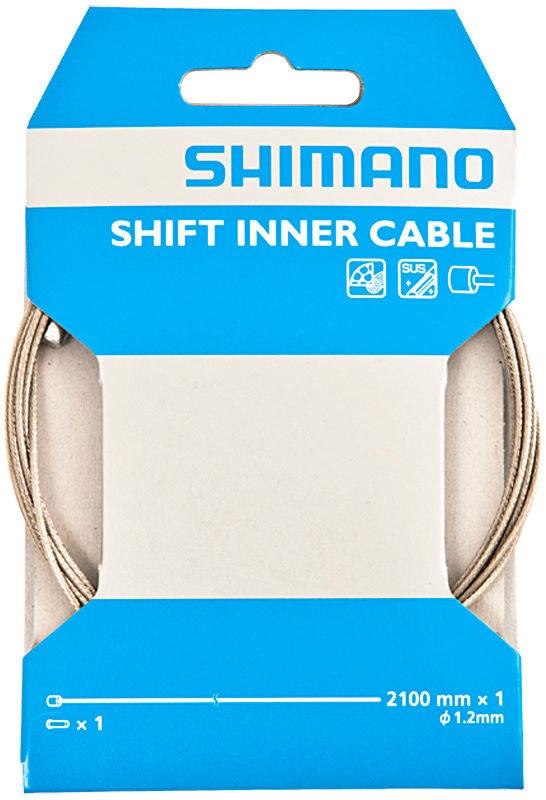 Shimano Stainless Steel Inner Gear Cable - Black