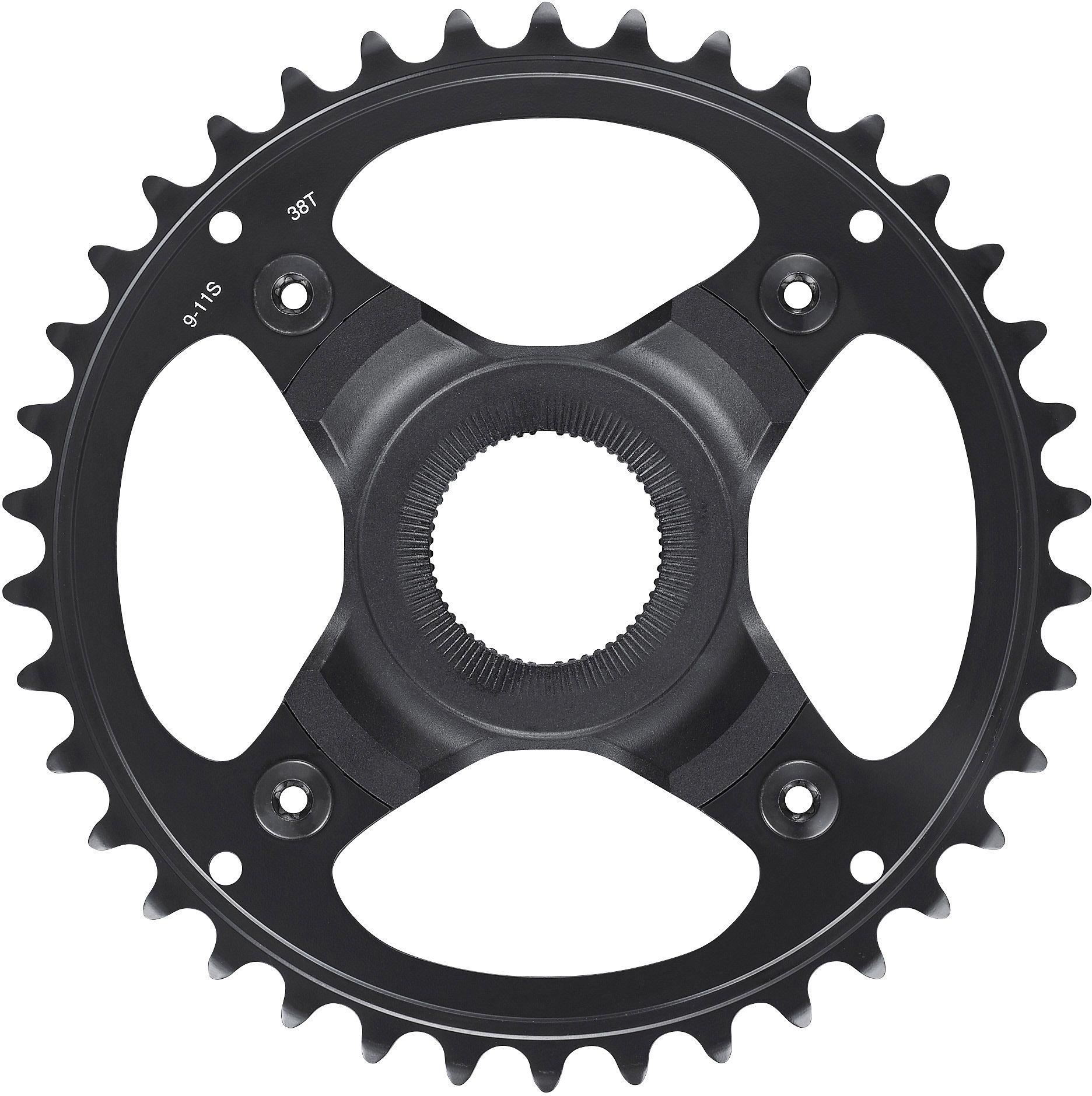 Shimano Steps Sm-cre70 Chainring Without Chainguard - Black