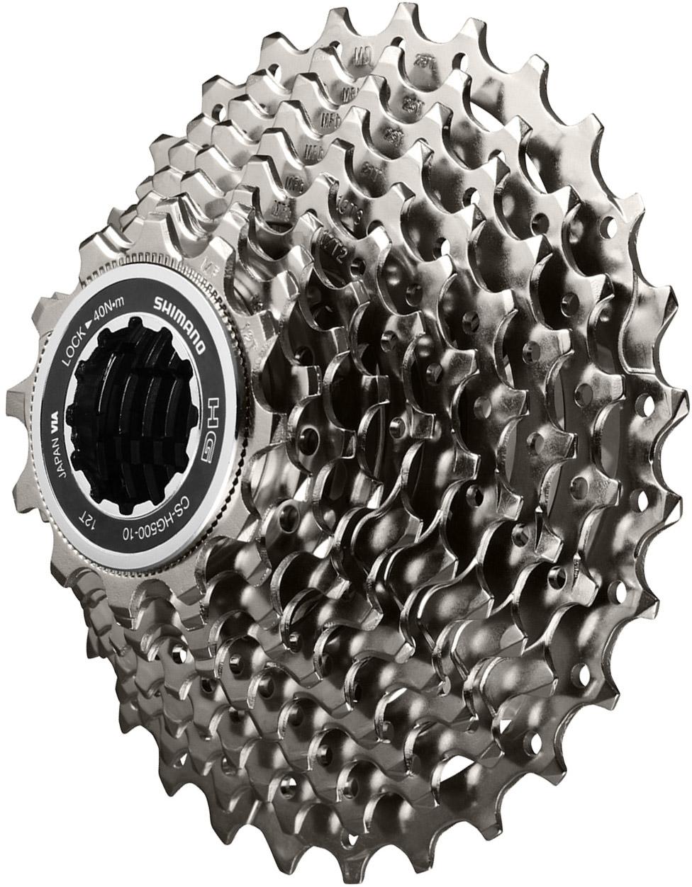 Shimano Tiagra Hg500 10 Speed Road Cassette - Silver