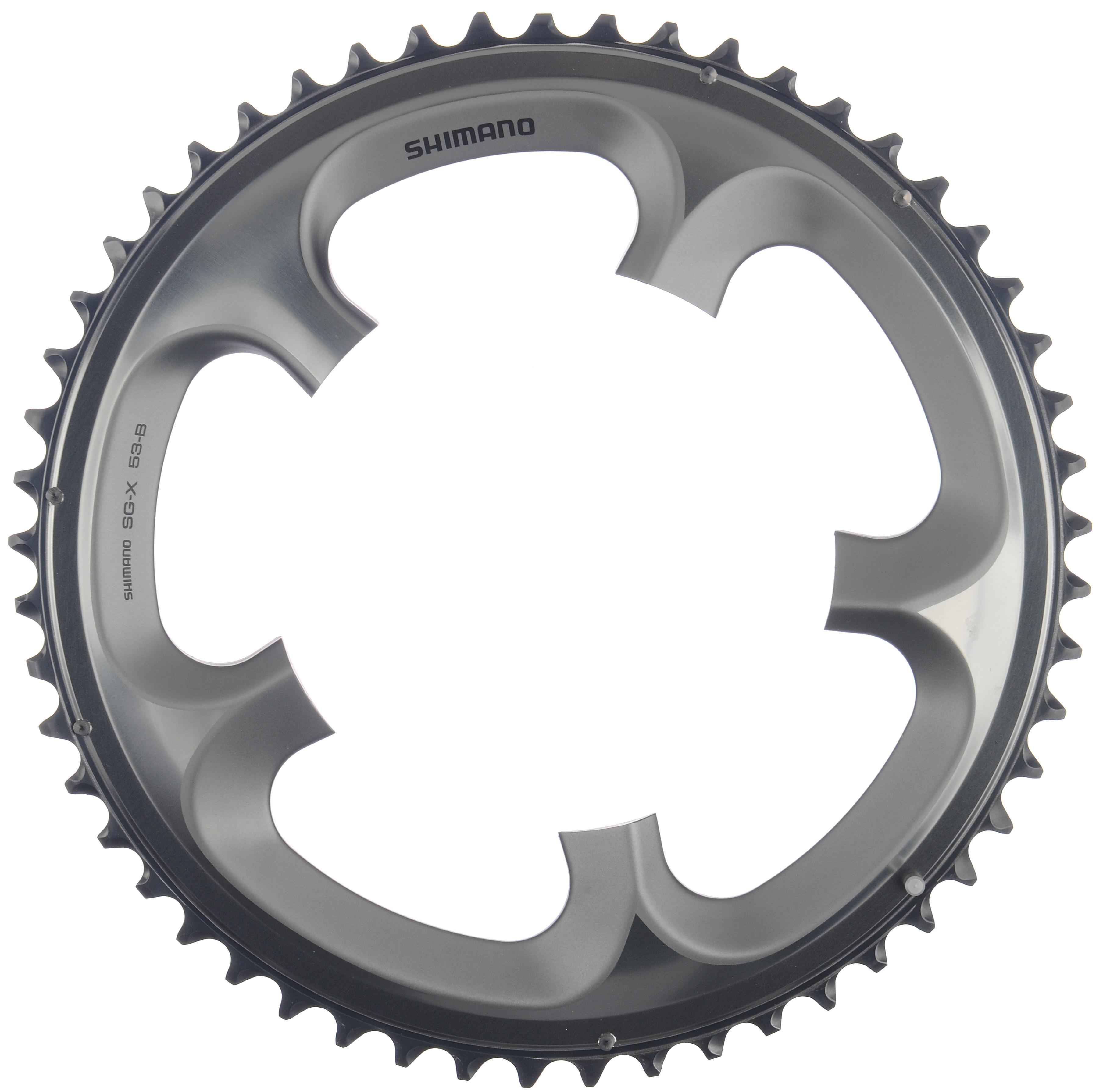 Shimano Ultegra Fc6700 10sp Double Chainrings - Silver