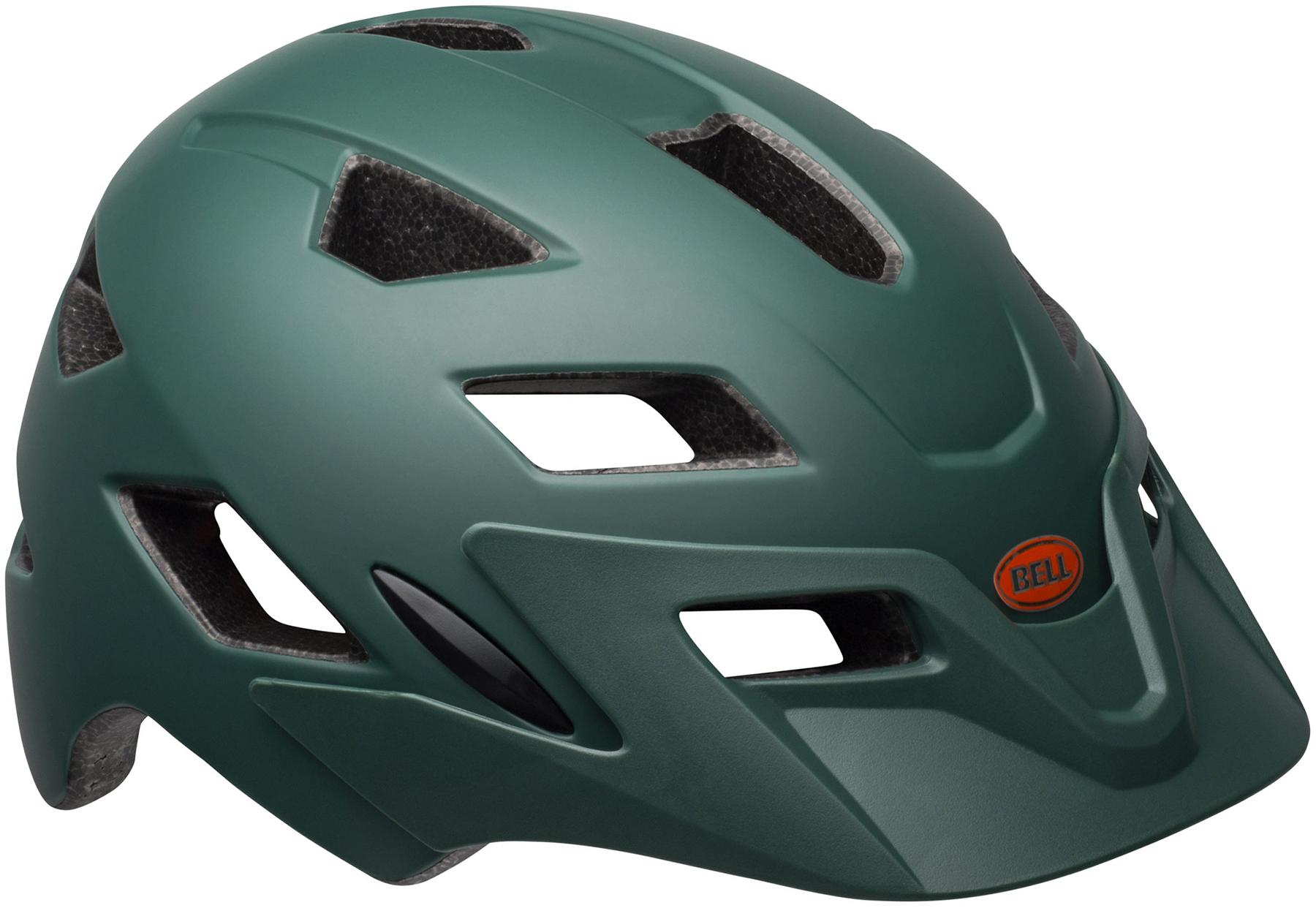 Bell Sidetrack Kids Helmet - Matte Dark Green