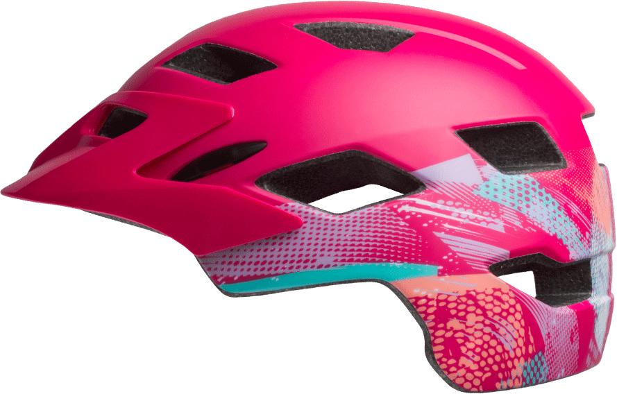Bell Sidetrack Youth Helmet - Gnarly Matte Berry