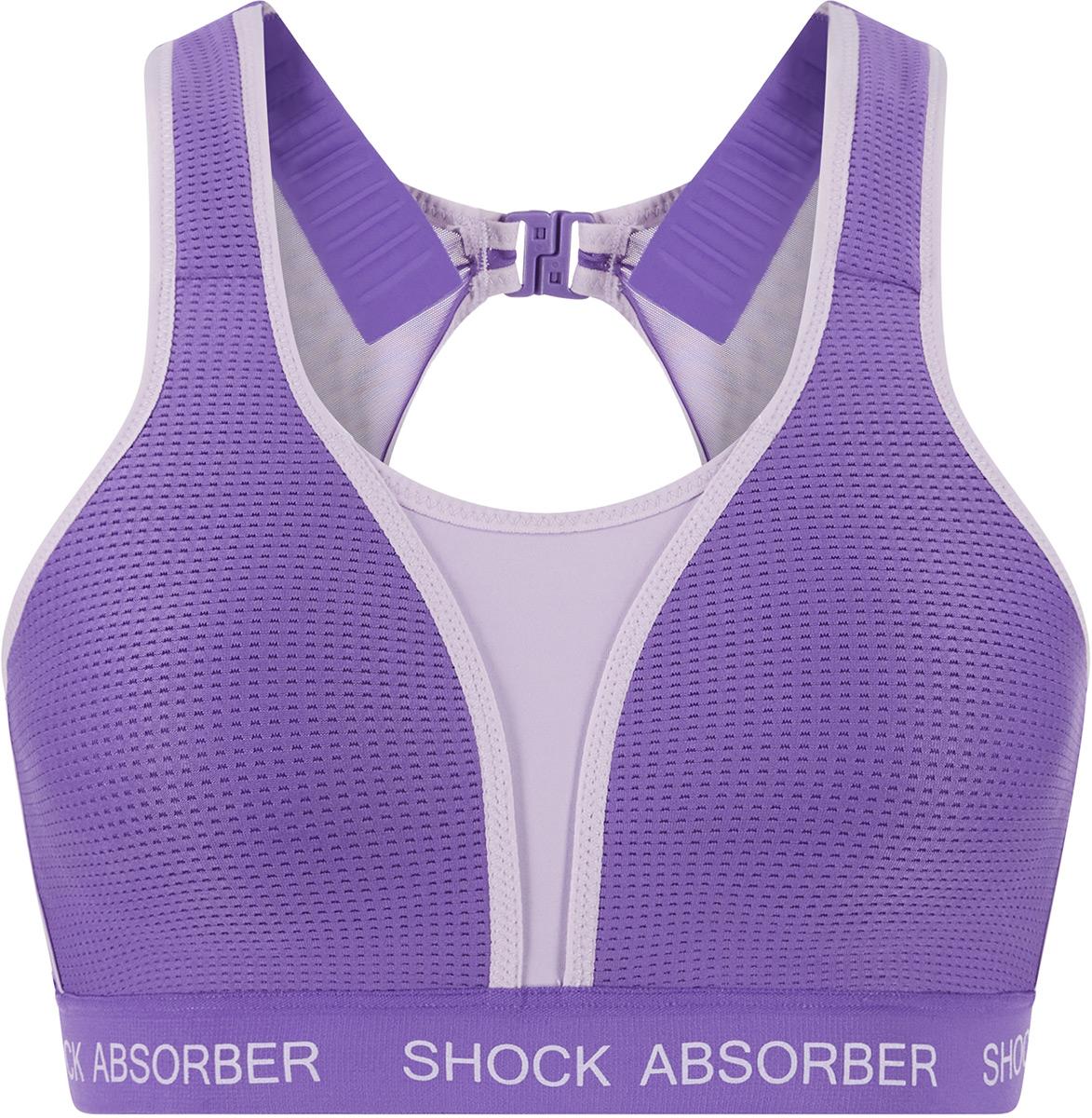 Shock Absorber Ultimate Run Padded Sports Bra - Purple