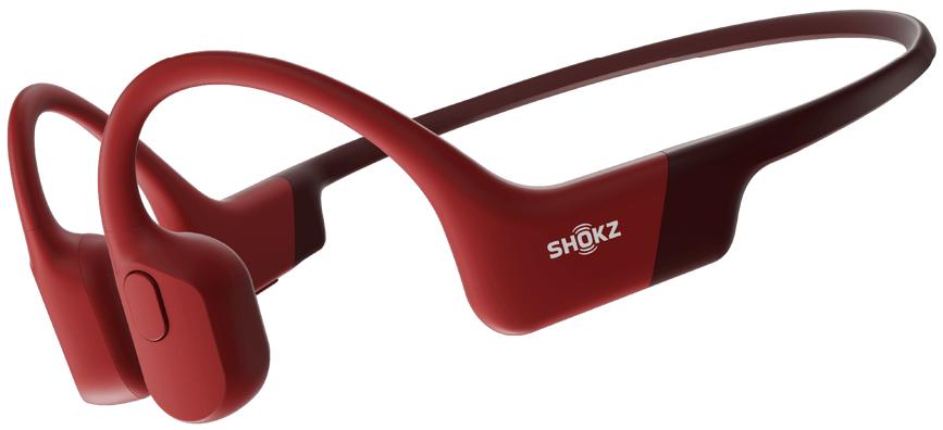 Shokz Openrun Wireless Headphones - Solar Red