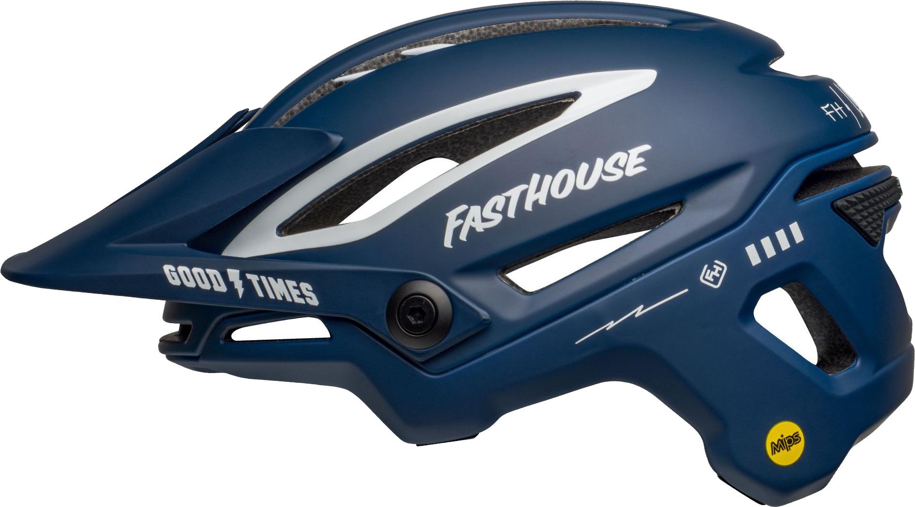 Bell Sixer Helmet (mips) - Fasthouse Matte/gloss Blue/white