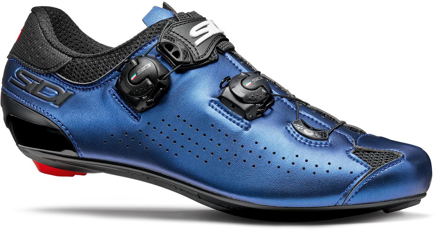 Sidi Genius 10 Road Cycling Shoes - Iridescent Blue
