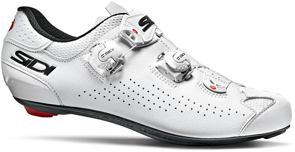 Sidi Genius 10 Road Cycling Shoes - White/white