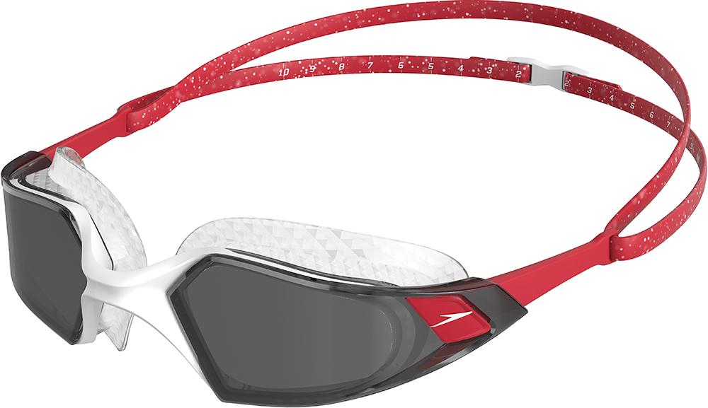 Speedo Aquapulse Pro Goggle - Fed Red/white/light Smoke