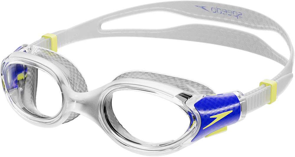 Speedo Biofuse 2.0 Junior Goggle - Clear/true Cobalt/lemon Drizle