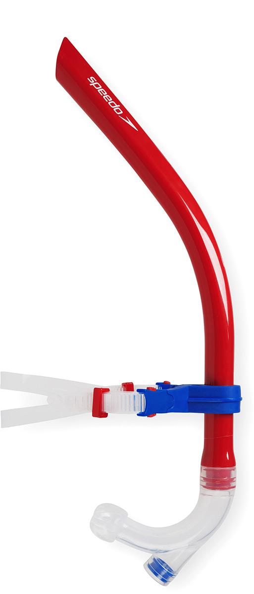Speedo Centre Snorkel - Fed Red/blue Flame