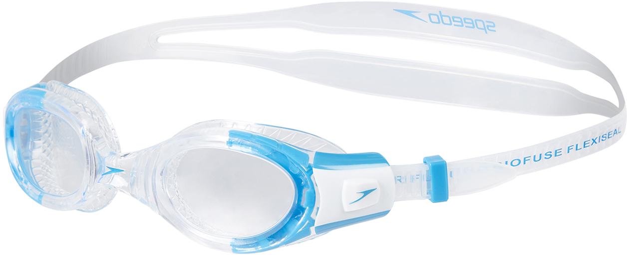 Speedo Futura Biofuse Flexiseal Junior - Clear/white/clear