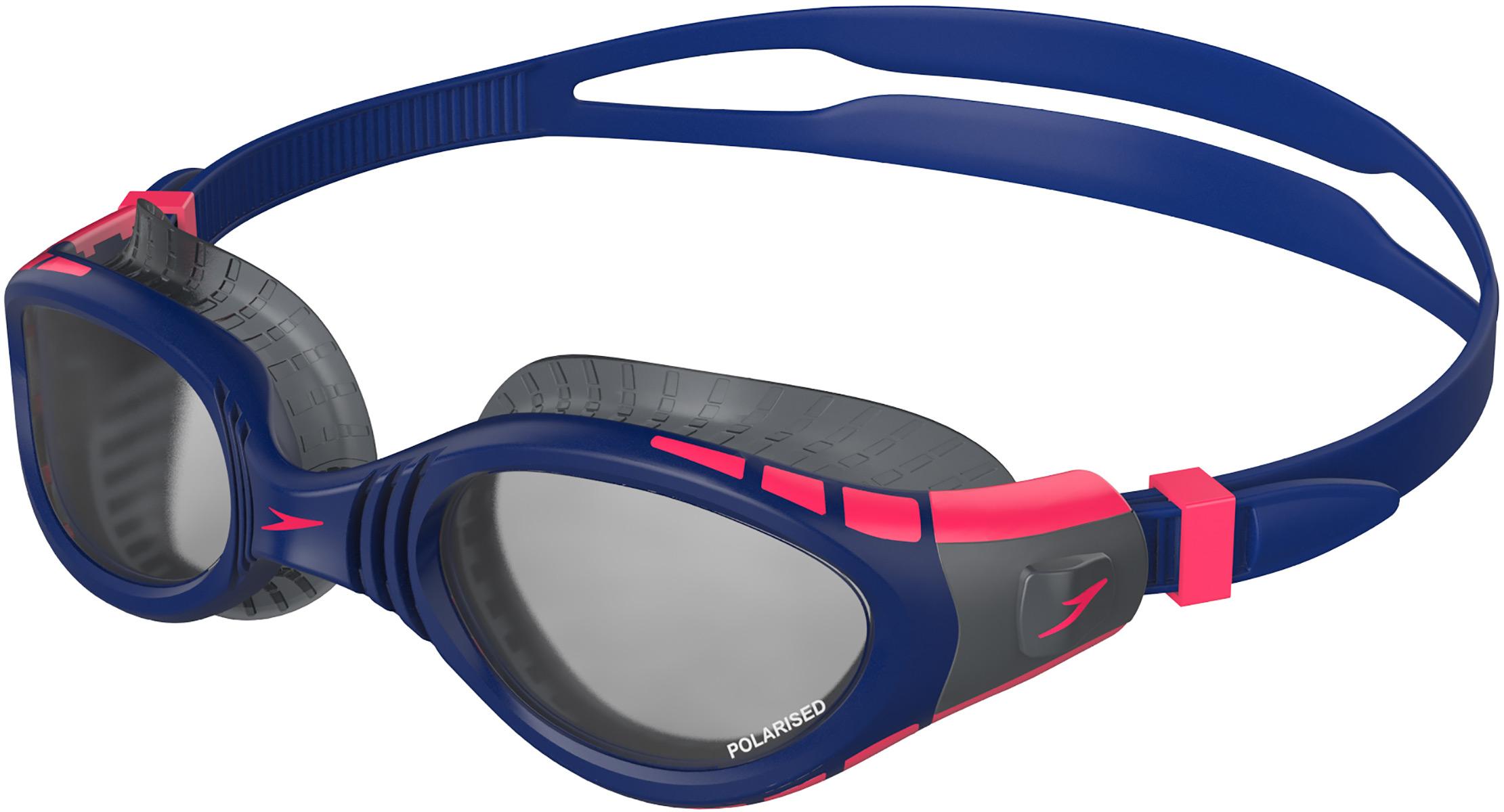Speedo Futura Biofuse Flexiseal Tri Goggles - Navy/phoenix Red/charcoal