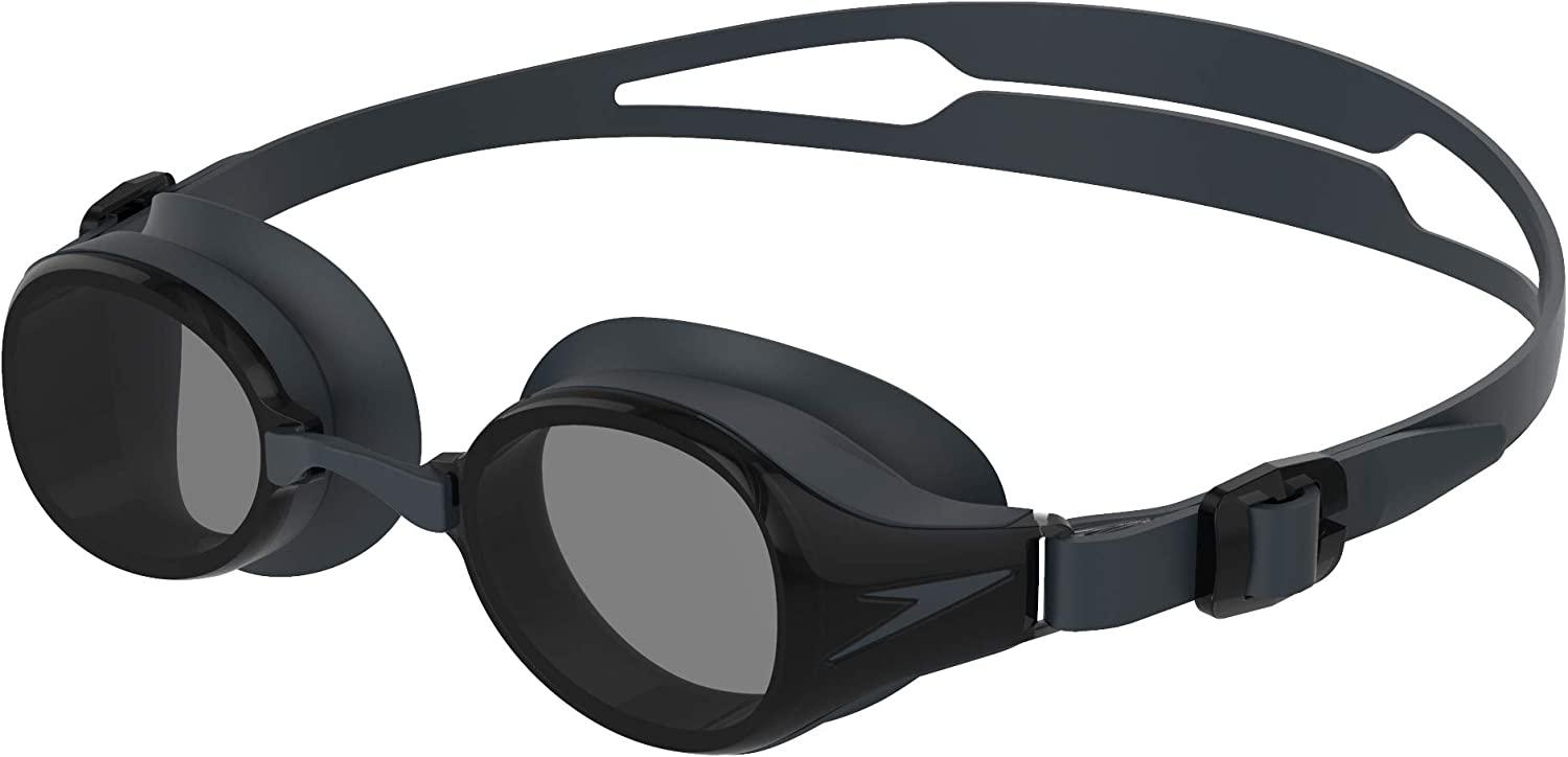 Speedo Hydropure Goggles - Black/usa Charcoal/smoke